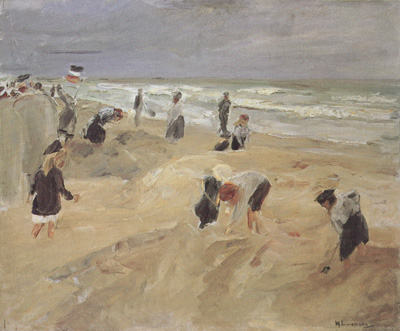 Beach Seach Scene at Nordwijk (nn02)